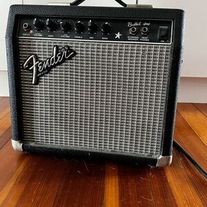 Fender Black and Gray Bullet Amp